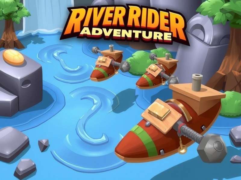 River Rider Adventure Game Cover River Rider Adventure Game Cover